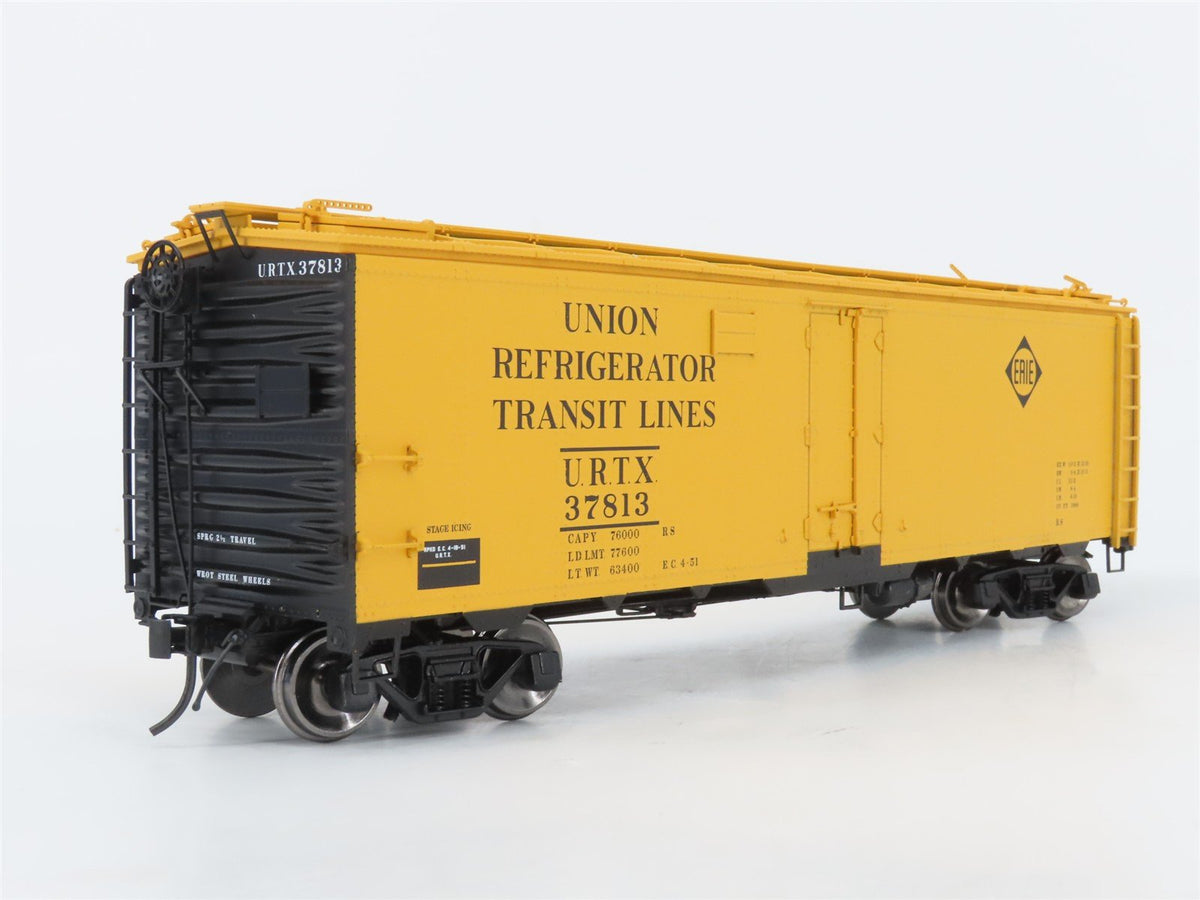 O Scale 2-Rail Atlas 3004902-3 URTX/Erie 40&#39; Steel Reefer Car #37813