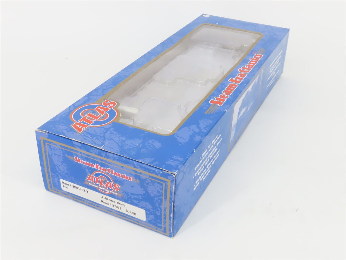 O Scale 2-Rail Atlas 3004902-3 URTX/Erie 40&#39; Steel Reefer Car #37813