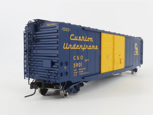 O Scale 2-Rail Atlas 9409-1 C&O Chesapeake & Ohio 50' PS-1 Boxcar #5901