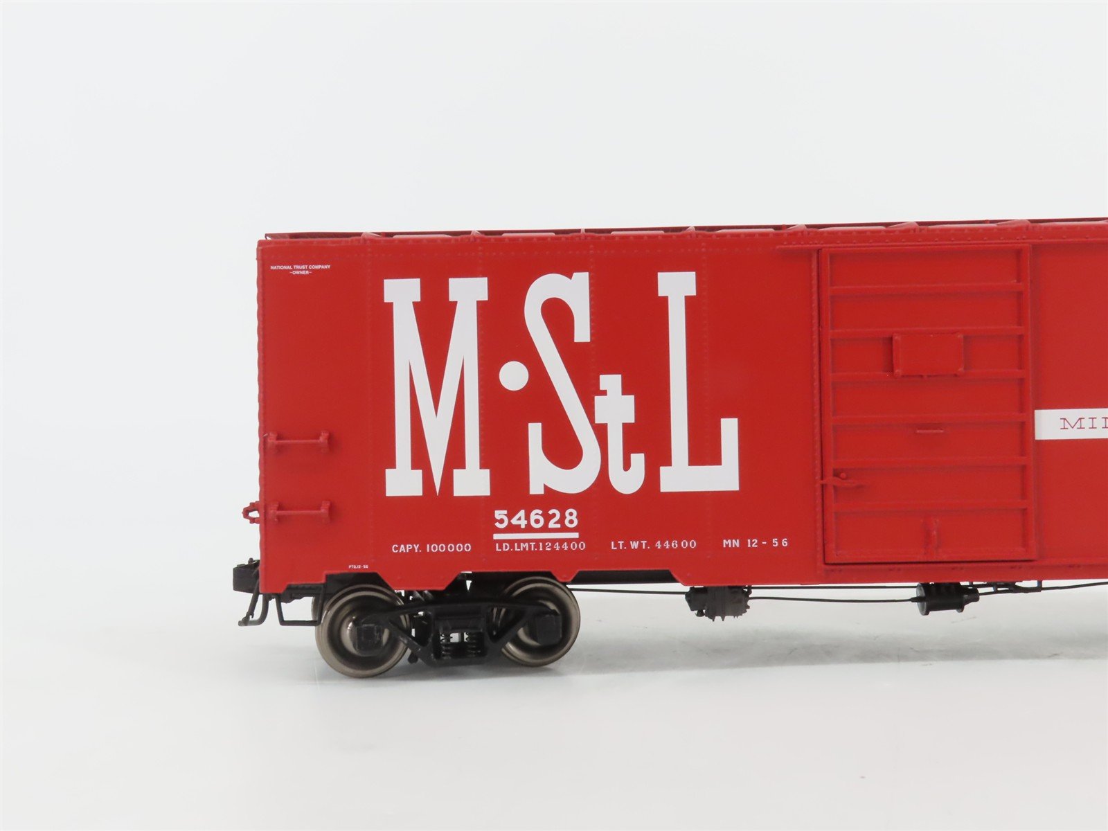 O Scale 2-Rail Atlas 9571-3 M&StL Railway 1937 40' AAR Single Door Boxcar #54628