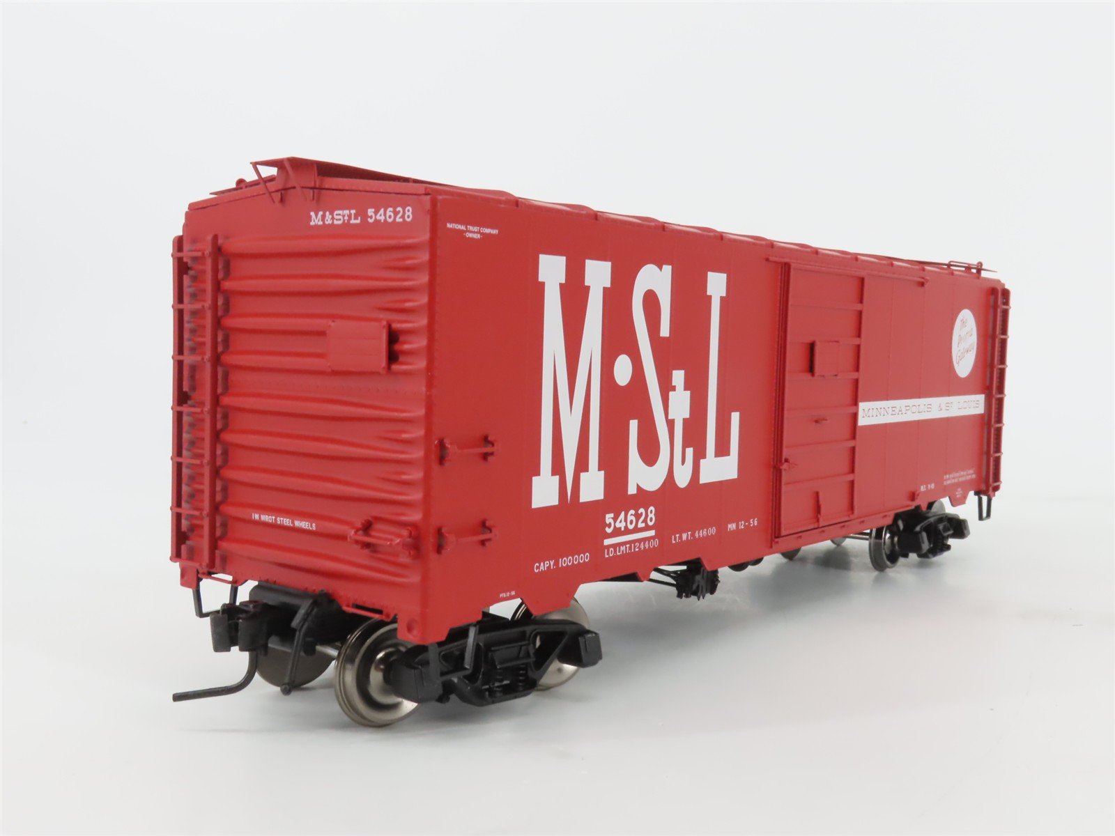O Scale 2-Rail Atlas 9571-3 M&StL Railway 1937 40' AAR Single Door Boxcar #54628