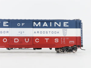 O Scale 2-Rail Atlas 9876-1 BAR Bangor & Aroostook PS-1 50' Boxcar #6107