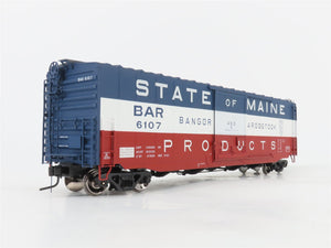 O Scale 2-Rail Atlas 9876-1 BAR Bangor & Aroostook PS-1 50' Boxcar #6107
