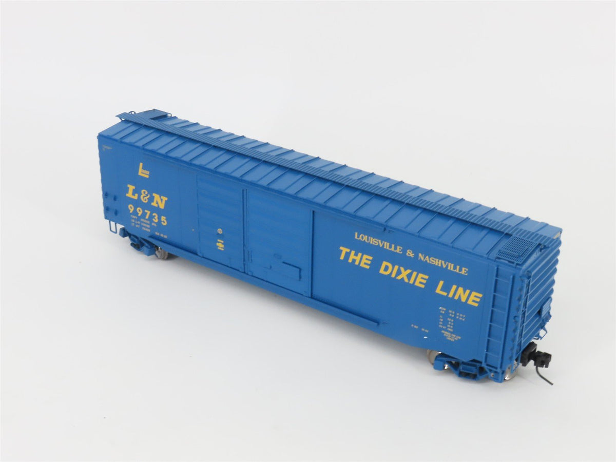 O 2-Rail Atlas 9411-3 L&amp;N Louisville &amp; Nashville &quot;Dixie Line&quot; 50&#39; Boxcar #99735