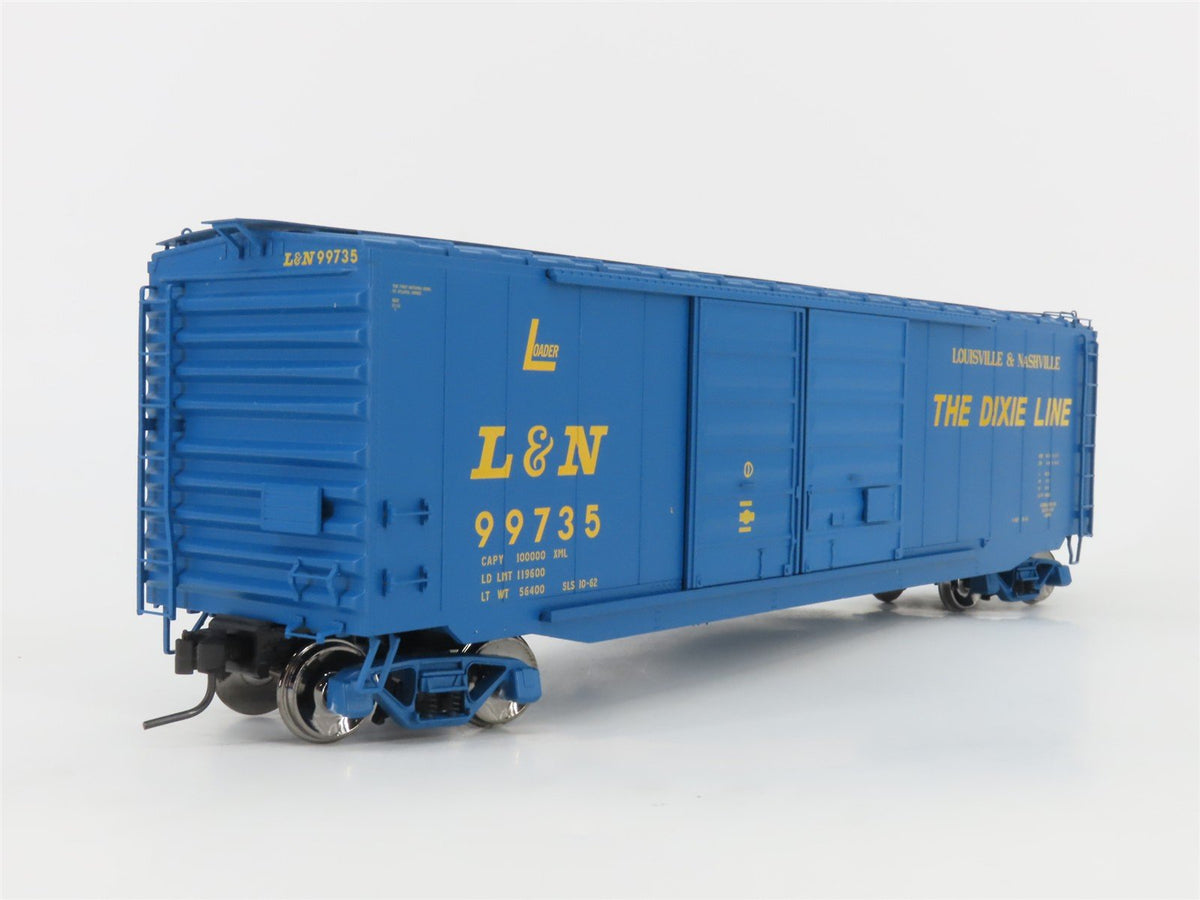 O 2-Rail Atlas 9411-3 L&amp;N Louisville &amp; Nashville &quot;Dixie Line&quot; 50&#39; Boxcar #99735