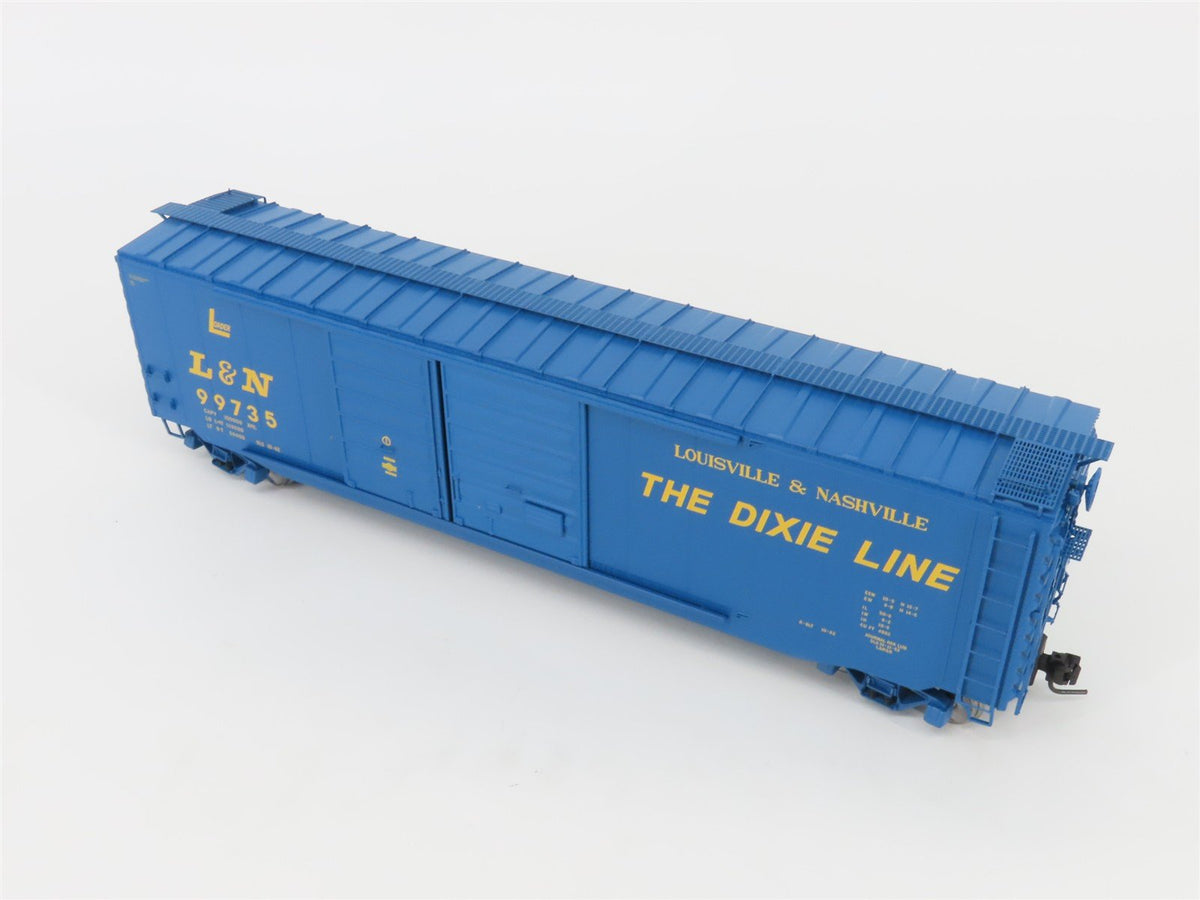 O 2-Rail Atlas 9411-3 L&amp;N Louisville &amp; Nashville &quot;Dixie Line&quot; 50&#39; Boxcar #99735
