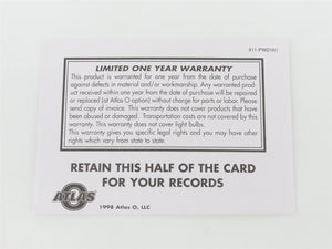 O 2-Rail Atlas 9411-3 L&N Louisville & Nashville 