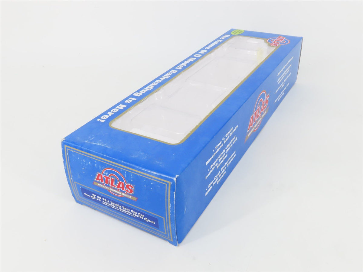 O 2-Rail Atlas 9411-3 L&amp;N Louisville &amp; Nashville &quot;Dixie Line&quot; 50&#39; Boxcar #99735