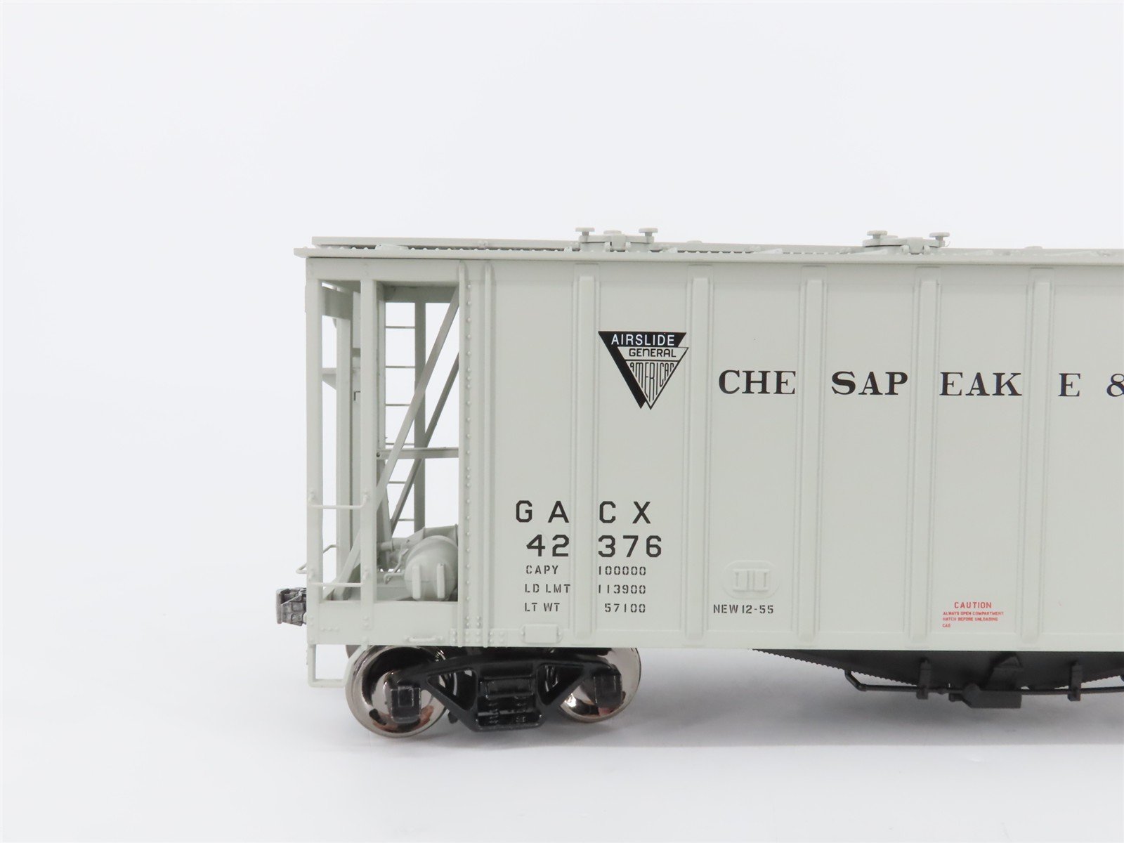 O Scale 2-Rail Atlas 3002058-2 C&O Chesapeake & Ohio Airslide Hopper #42376