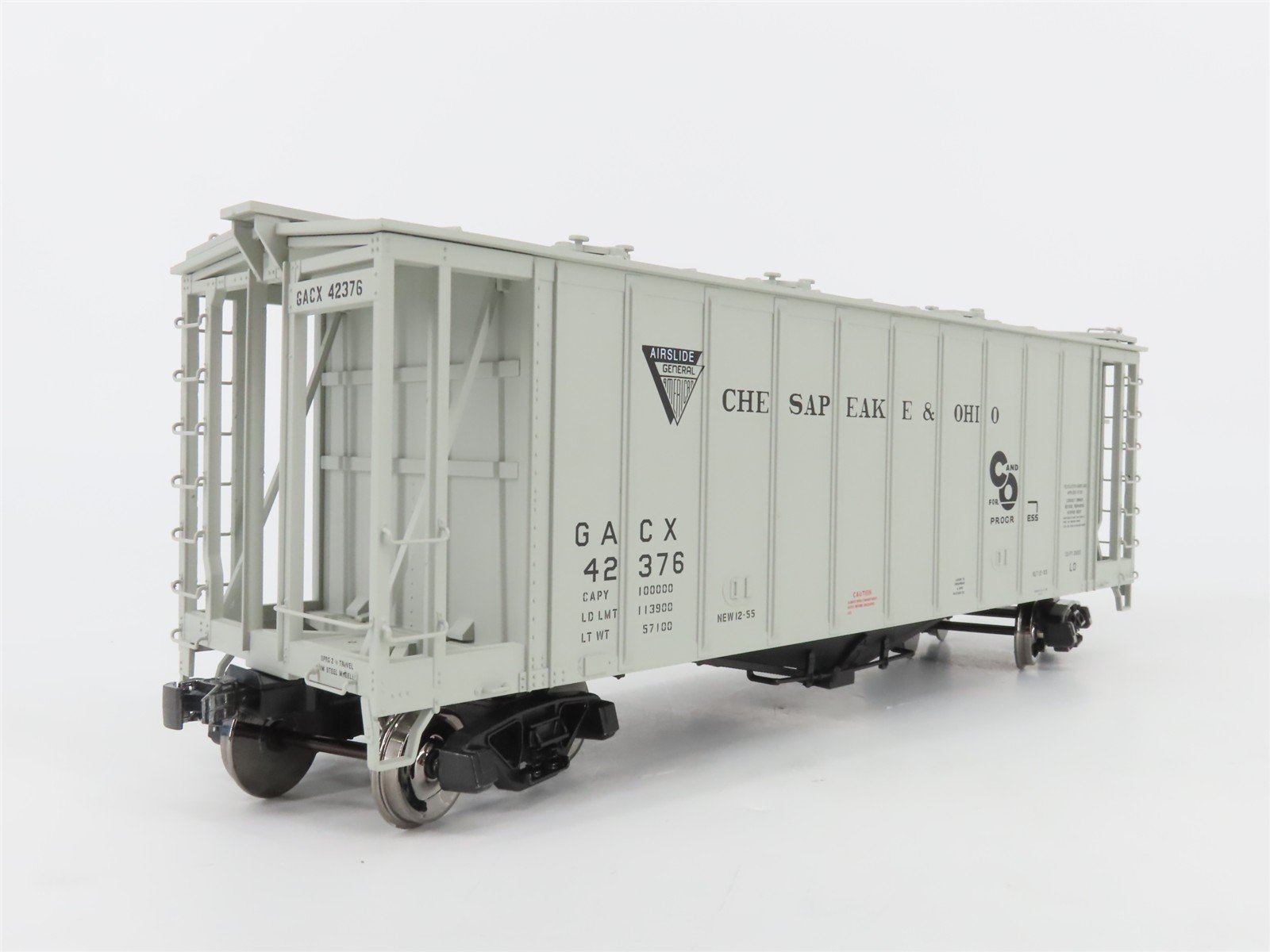 O Scale 2-Rail Atlas 3002058-2 C&O Chesapeake & Ohio Airslide Hopper #42376