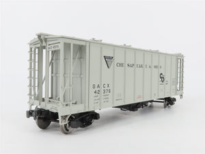 O Scale 2-Rail Atlas 3002058-2 C&O Chesapeake & Ohio Airslide Hopper #42376