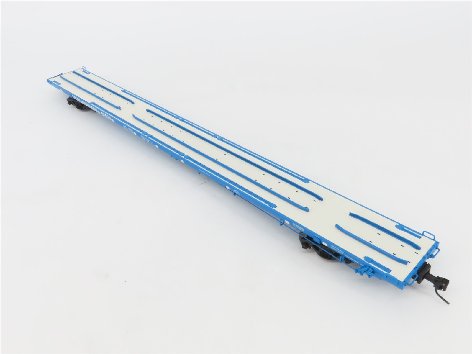 O Scale 2-Rail Atlas 7971-3 GN Great Northern Big Sky Blue 89' Flatcar #61530