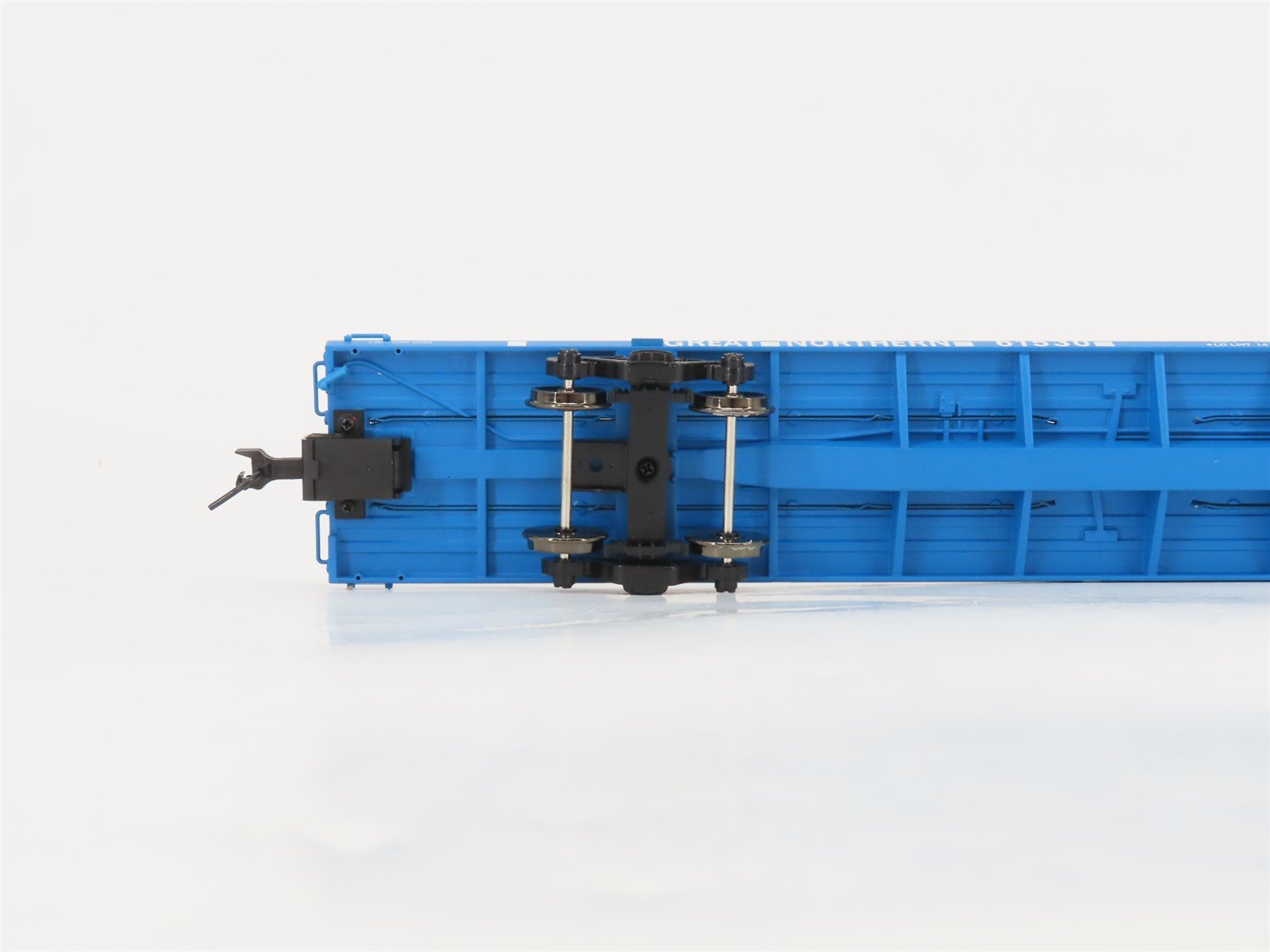 O Scale 2-Rail Atlas 7971-3 GN Great Northern Big Sky Blue 89' Flatcar #61530