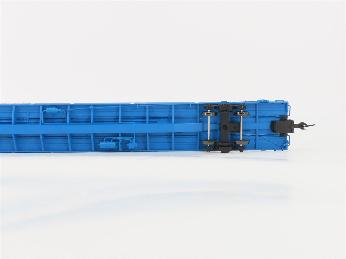 O Scale 2-Rail Atlas 7971-3 GN Great Northern Big Sky Blue 89&#39; Flatcar #61530