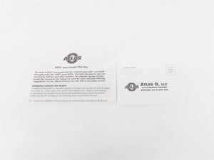 O Scale 2-Rail Atlas 7971-3 GN Great Northern Big Sky Blue 89' Flatcar #61530