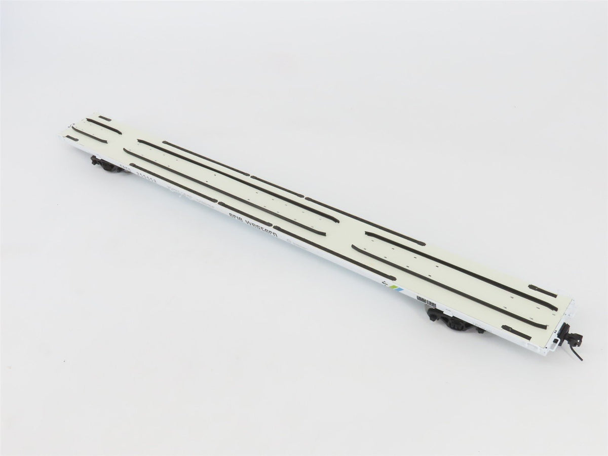 O Scale 2-Rail Atlas 7977-3 ERES Erie Western 89&#39; Flatcar #250052