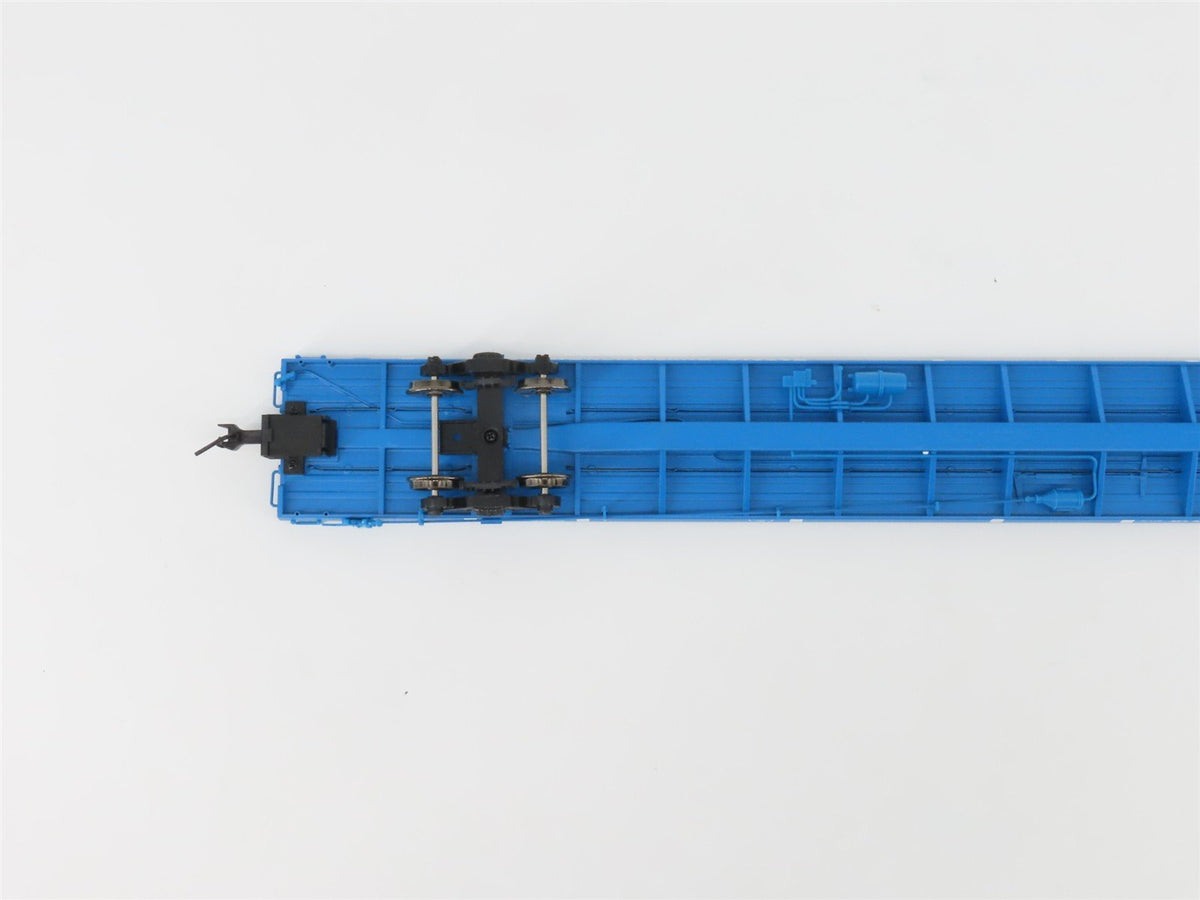 O Scale 2-Rail Atlas 7971-2 GN Great Northern Big Sky Blue 89&#39; Flatcar #61529