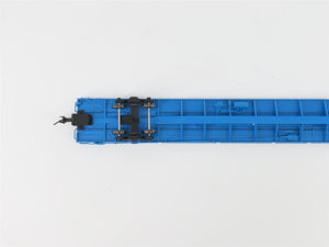 O Scale 2-Rail Atlas 7971-2 GN Great Northern Big Sky Blue 89' Flatcar #61529