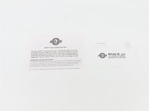 O Scale 2-Rail Atlas 7971-2 GN Great Northern Big Sky Blue 89' Flatcar #61529