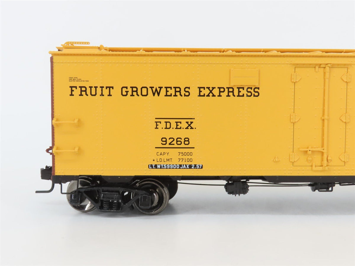 O Scale 2-Rail Atlas 9511-1 FDEX Fruit Growers Express 40&#39; Steel Reefer #9268