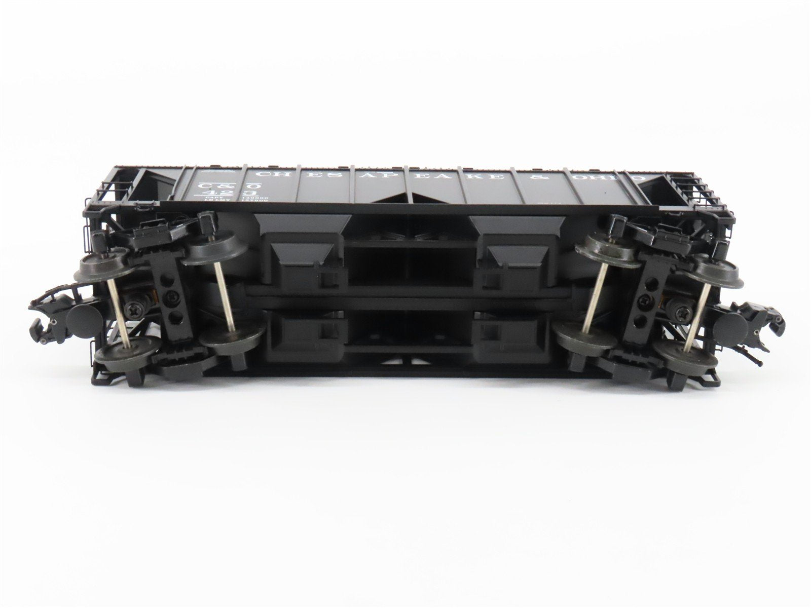 O Gauge 3-Rail Atlas 8358-6 C&O Chesapeake & Ohio ACF 70-Ton 2-Bay Hopper #423