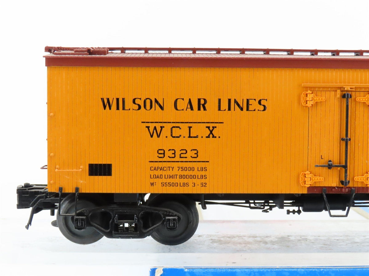 O 3-Rail Atlas 8036-2 WCLX Wilson Car Lines 36&#39; Wood Refrigerator Car #9323