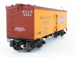 O 3-Rail Atlas 8036-2 WCLX Wilson Car Lines 36' Wood Refrigerator Car #9323