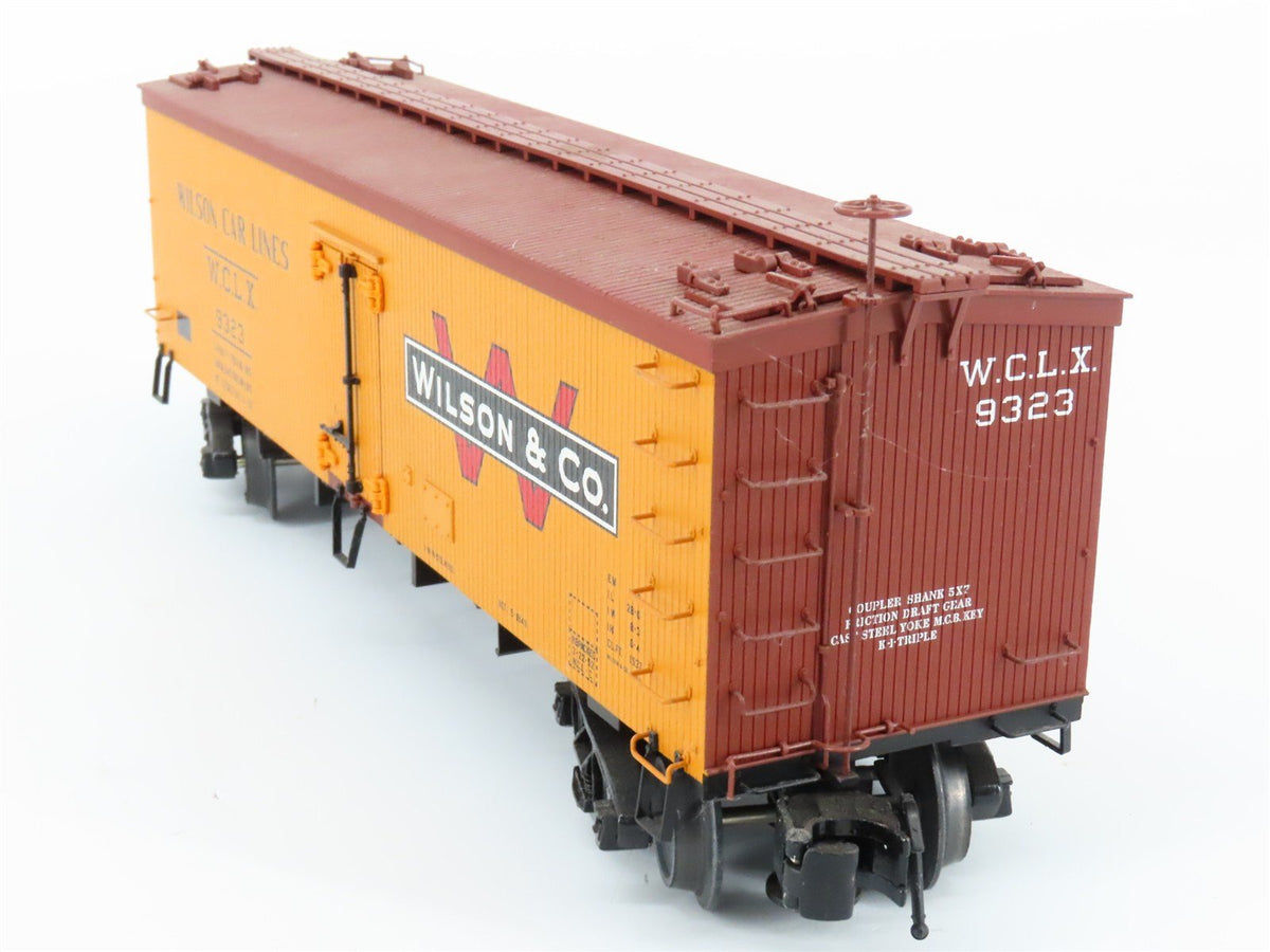 O 3-Rail Atlas 8036-2 WCLX Wilson Car Lines 36&#39; Wood Refrigerator Car #9323