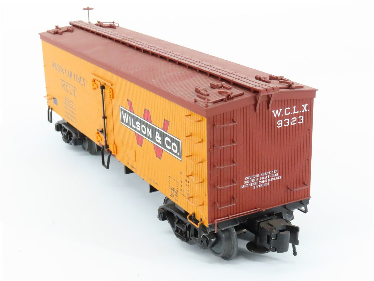 O 3-Rail Atlas 8036-2 WCLX Wilson Car Lines 36&#39; Wood Refrigerator Car #9323