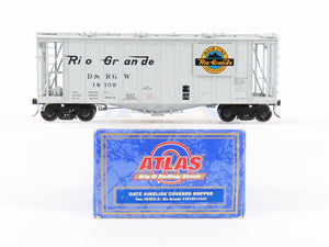 O Gauge 3-Rail Atlas 6353-2 DRGW Rio Grande Airslide Covered Hopper #18109