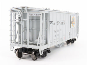 O Gauge 3-Rail Atlas 6353-2 DRGW Rio Grande Airslide Covered Hopper #18109