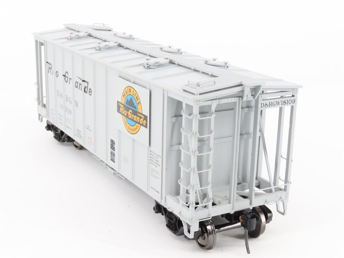 O Gauge 3-Rail Atlas 6353-2 DRGW Rio Grande Airslide Covered Hopper #18109