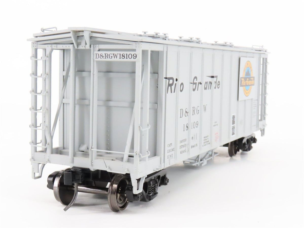 O Gauge 3-Rail Atlas 6353-2 DRGW Rio Grande Airslide Covered Hopper #18109