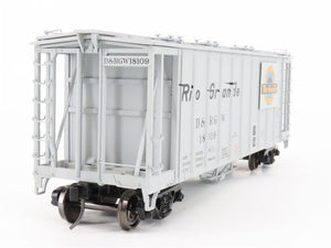 O Gauge 3-Rail Atlas 6353-2 DRGW Rio Grande Airslide Covered Hopper #18109