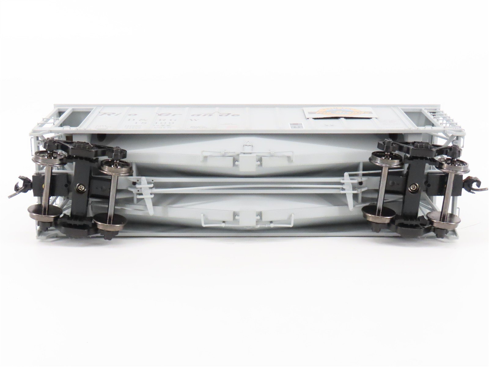 O Gauge 3-Rail Atlas 6353-2 DRGW Rio Grande Airslide Covered Hopper #18109