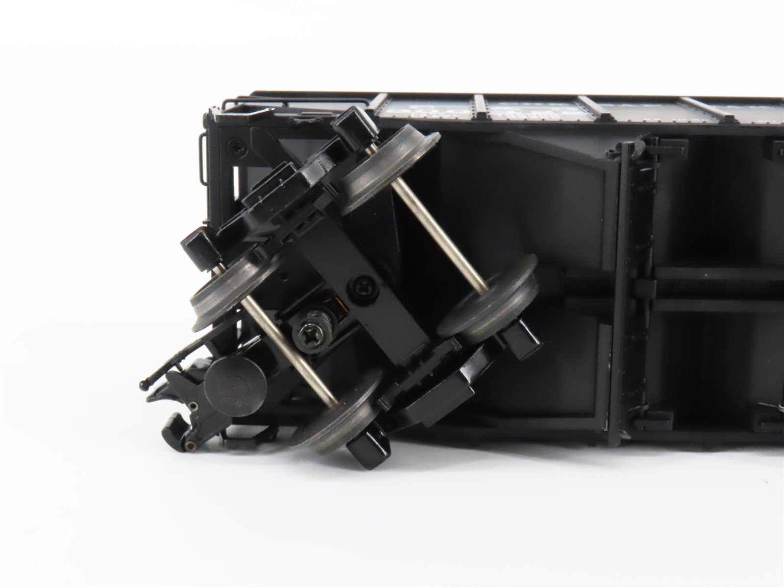 O Gauge 3-Rail Atlas 6752-7 C&O Chesapeake & Ohio 2-Bay Hopper #300422 w/ Load