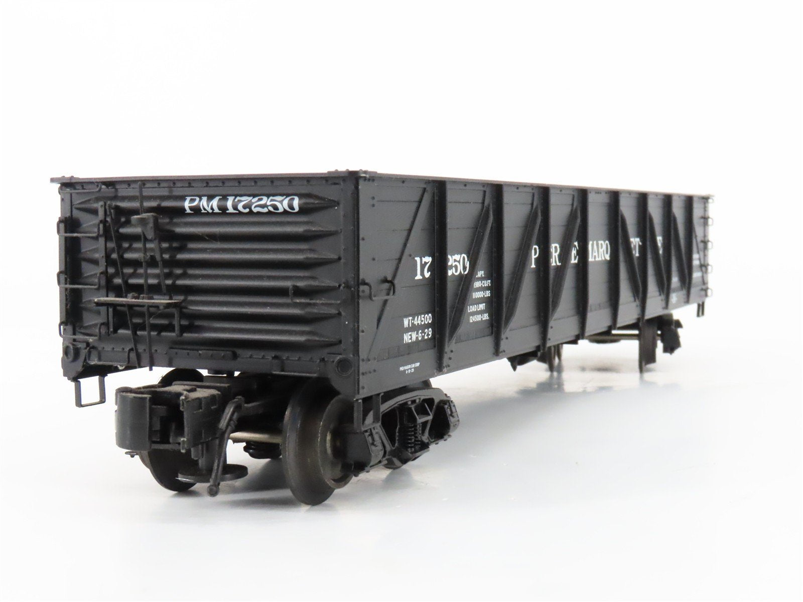 O Gauge 3-Rail Atlas 8817-1 PM Pere Marquette 40' USRA Gondola #17250