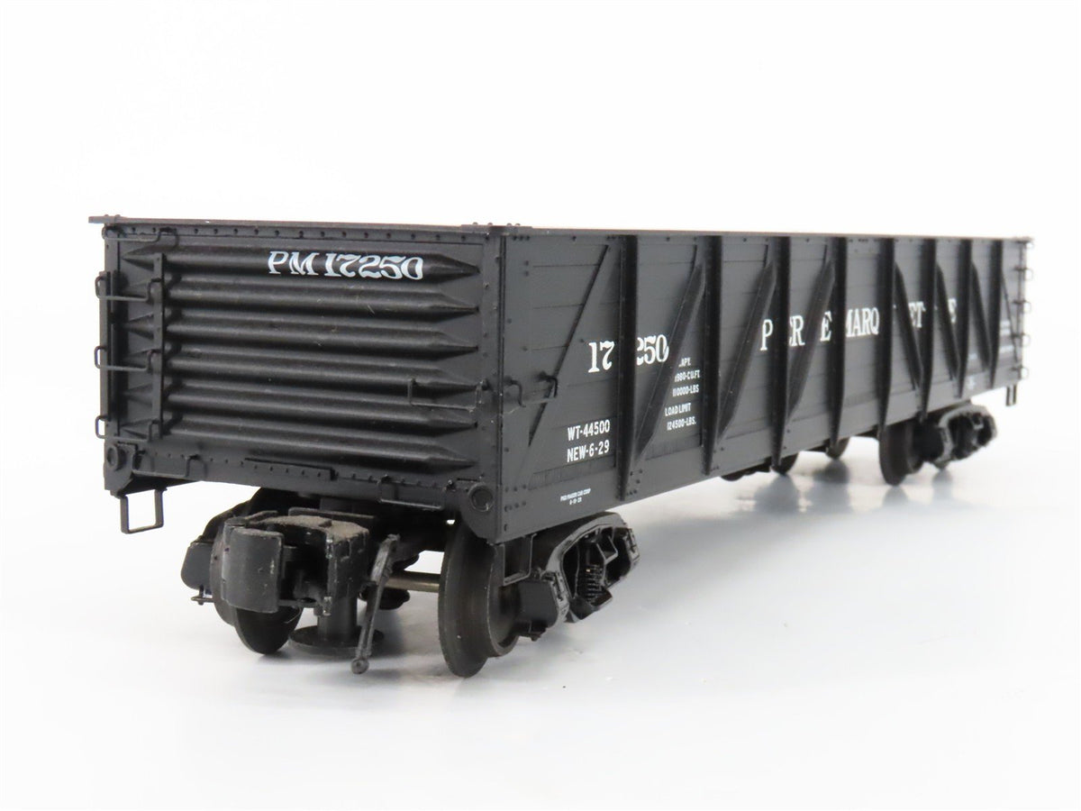 O Gauge 3-Rail Atlas 8817-1 PM Pere Marquette 40&#39; USRA Gondola #17250