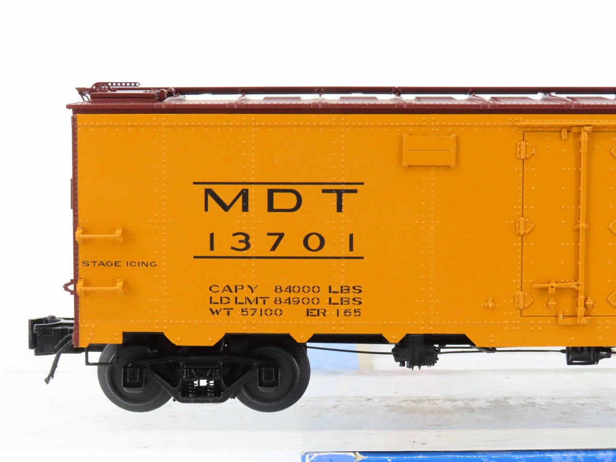 O Gauge 3-Rail Atlas 3003904-3 MDT/IC Illinois Central 40&#39; Steel Reefer #13701
