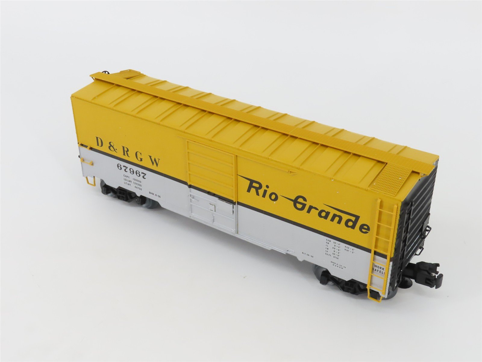 O Gauge 3-Rail Intermountain 25141HR-03 DRGW Rio Grande 1937 40' Boxcar #67967