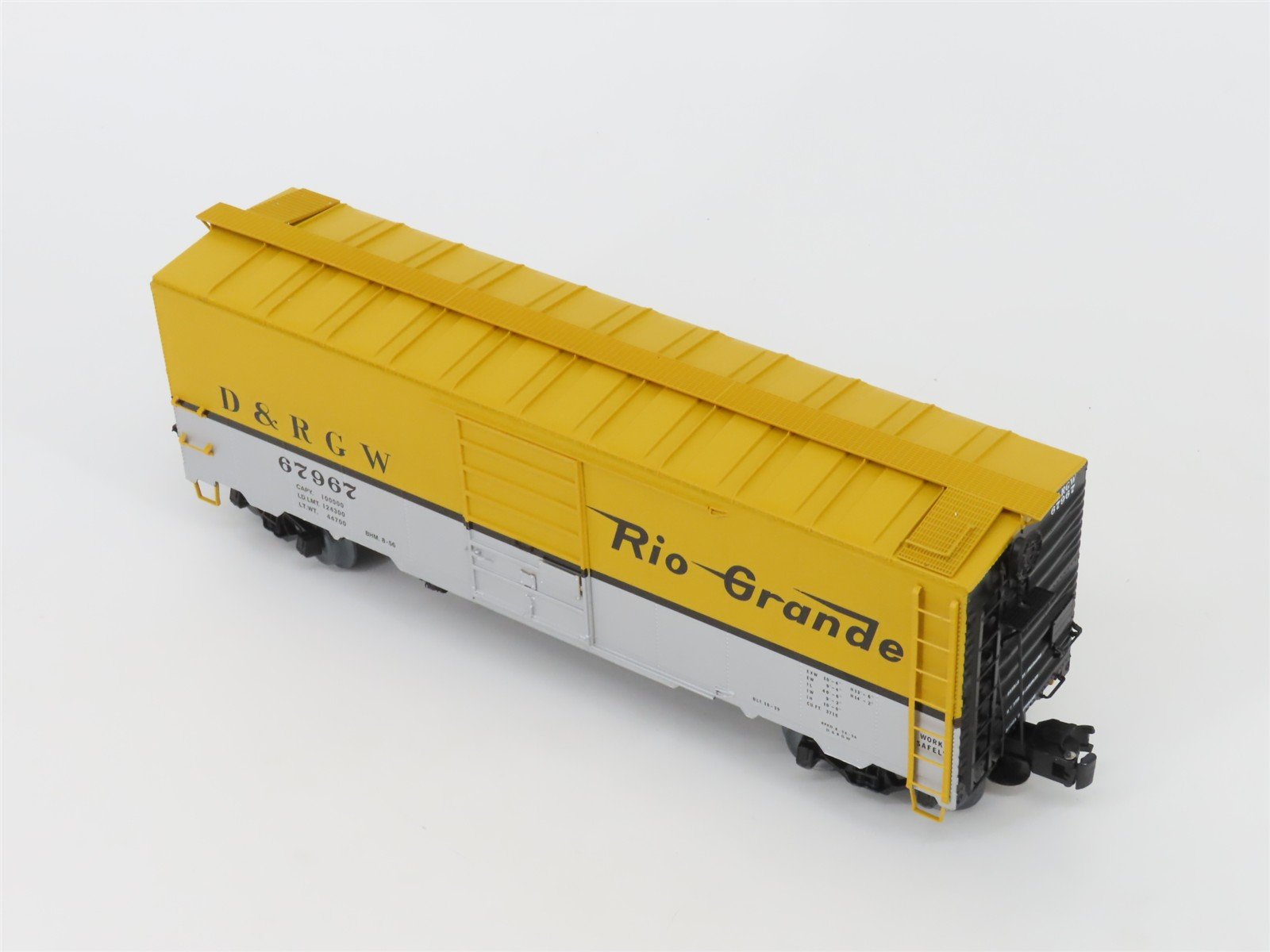 O Gauge 3-Rail Intermountain 25141HR-03 DRGW Rio Grande 1937 40' Boxcar #67967