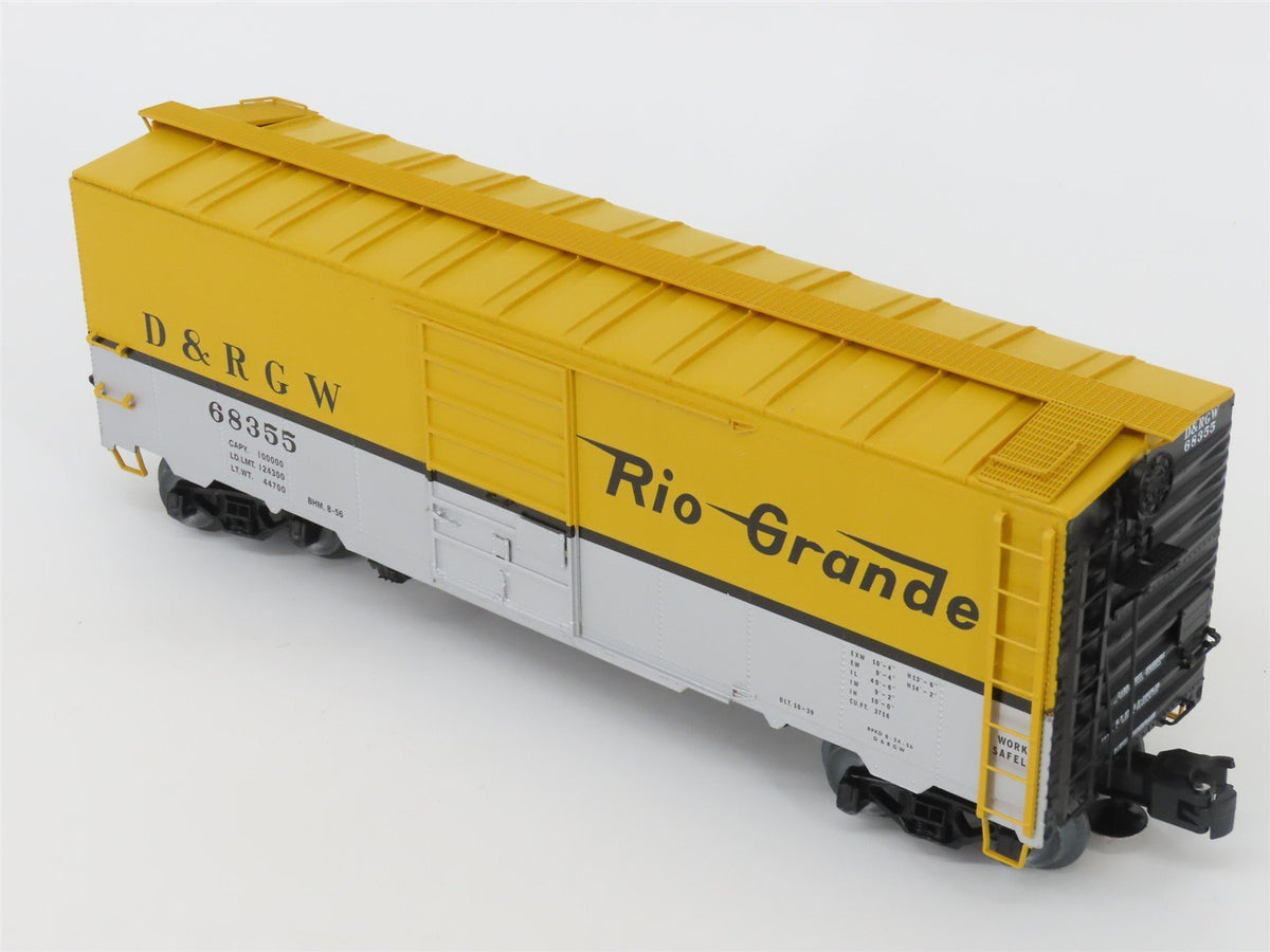O Gauge 3-Rail Intermountain 25141HR-04 DRGW Rio Grande 1937 40&#39; Boxcar #68355