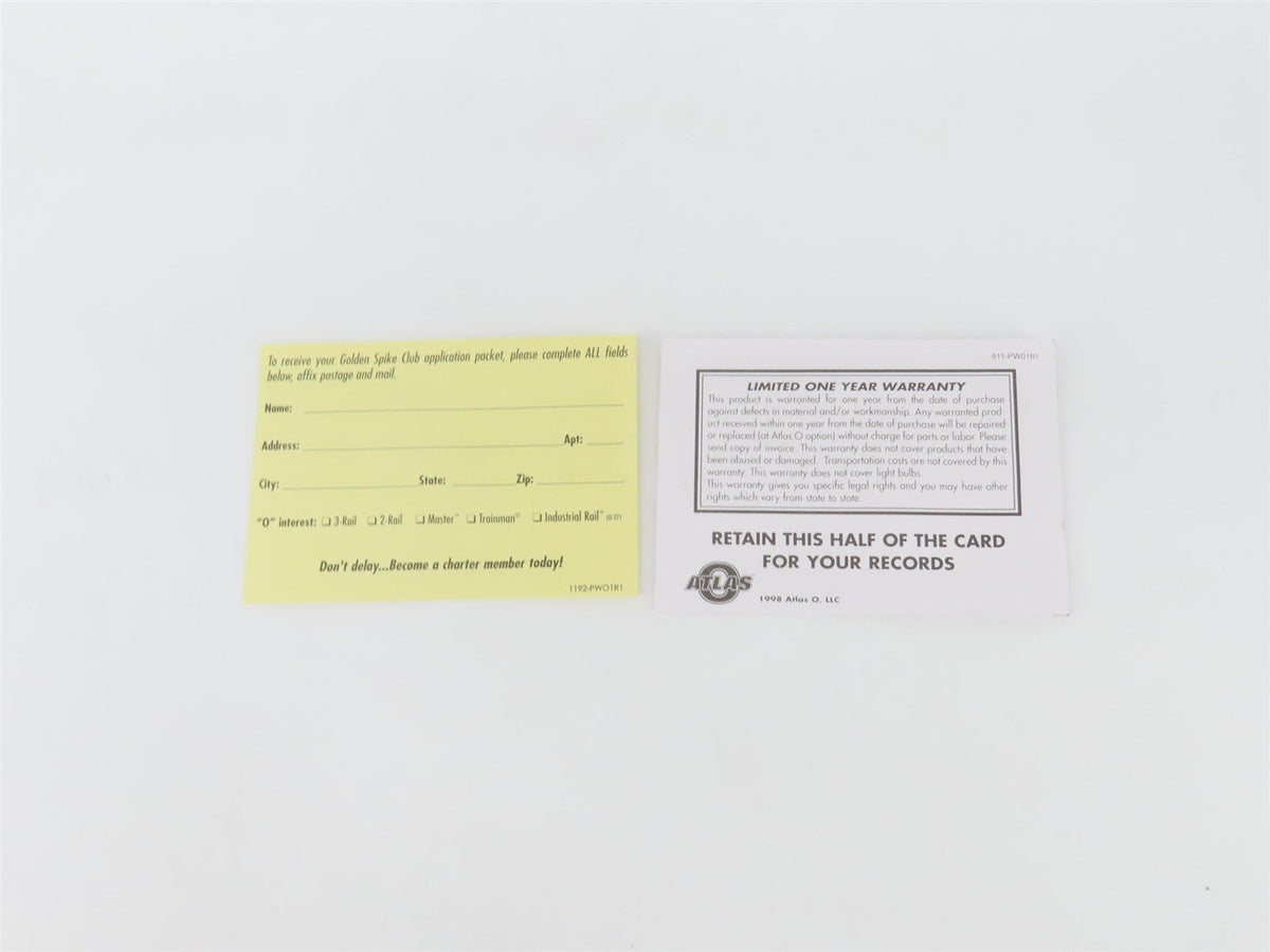 O Gauge 3-Rail Atlas 8418-4 SSW Cotton Belt &quot;Blue Streak&quot; PS-1 Boxcar #47574