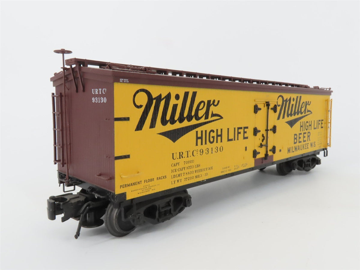 O Gauge 3-Rail Atlas 6724 URTC Miller High Life 40&#39; Woodside Reefer 2-Pack #2