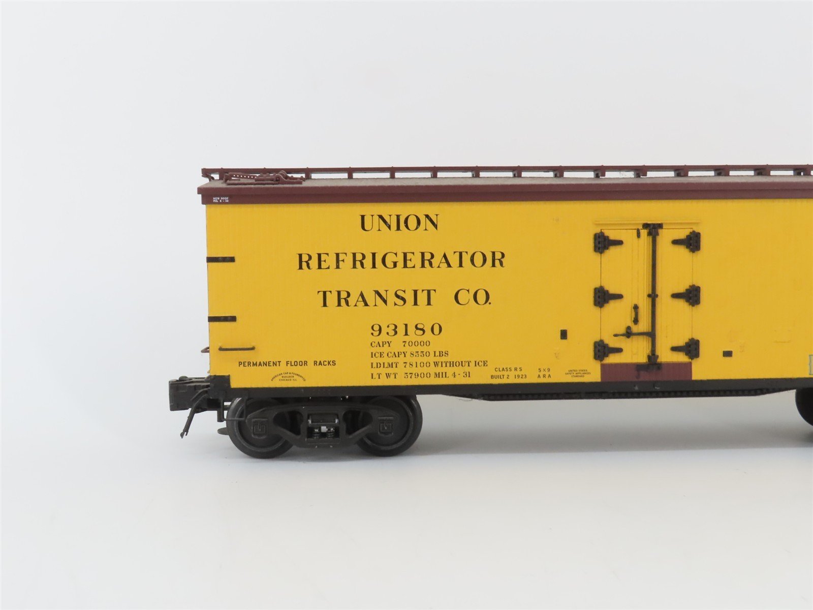 O Gauge 3-Rail Atlas 6724 URTC Miller High Life 40' Woodside Reefer 2-Pack #2