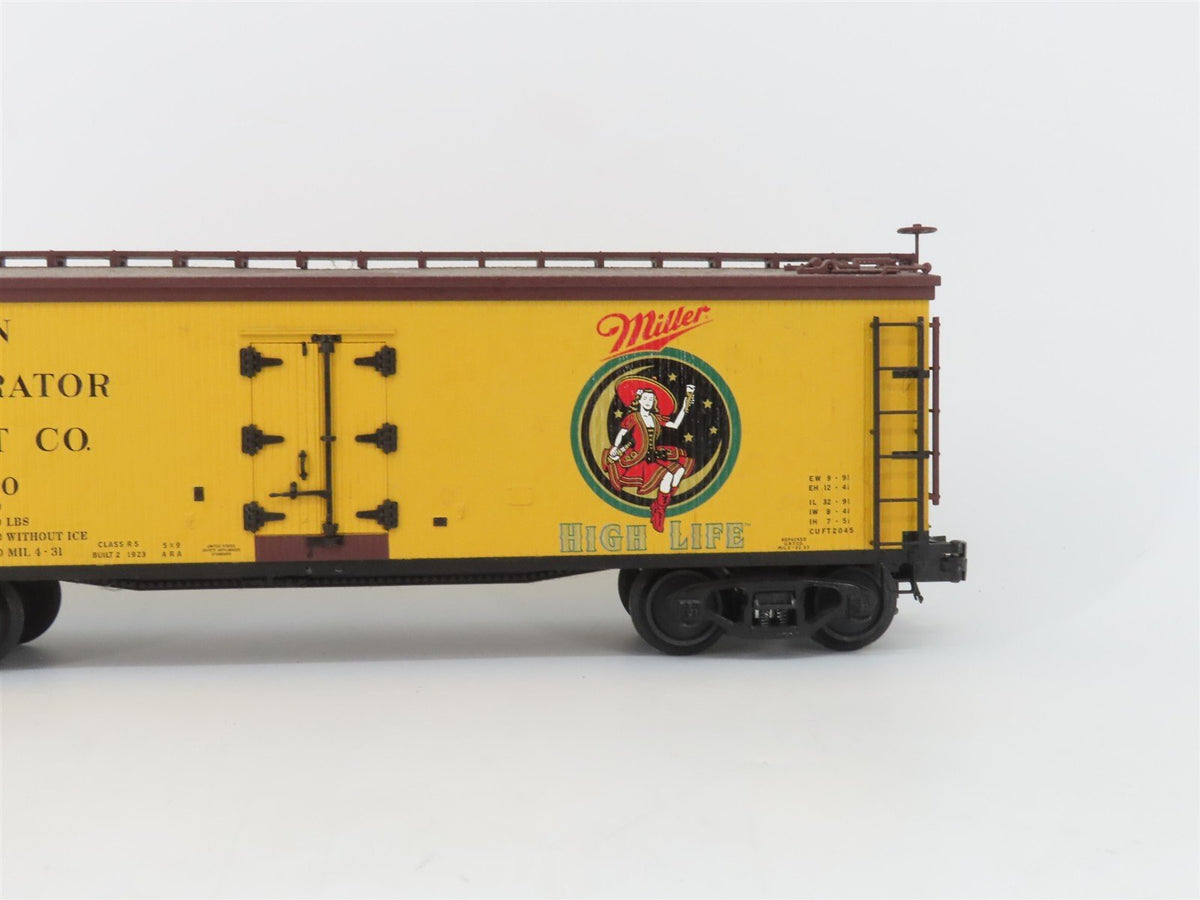O Gauge 3-Rail Atlas 6724 URTC Miller High Life 40&#39; Woodside Reefer 2-Pack #2