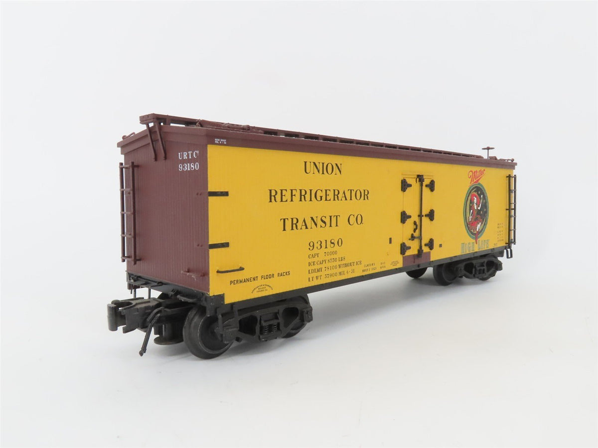 O Gauge 3-Rail Atlas 6724 URTC Miller High Life 40&#39; Woodside Reefer 2-Pack #2