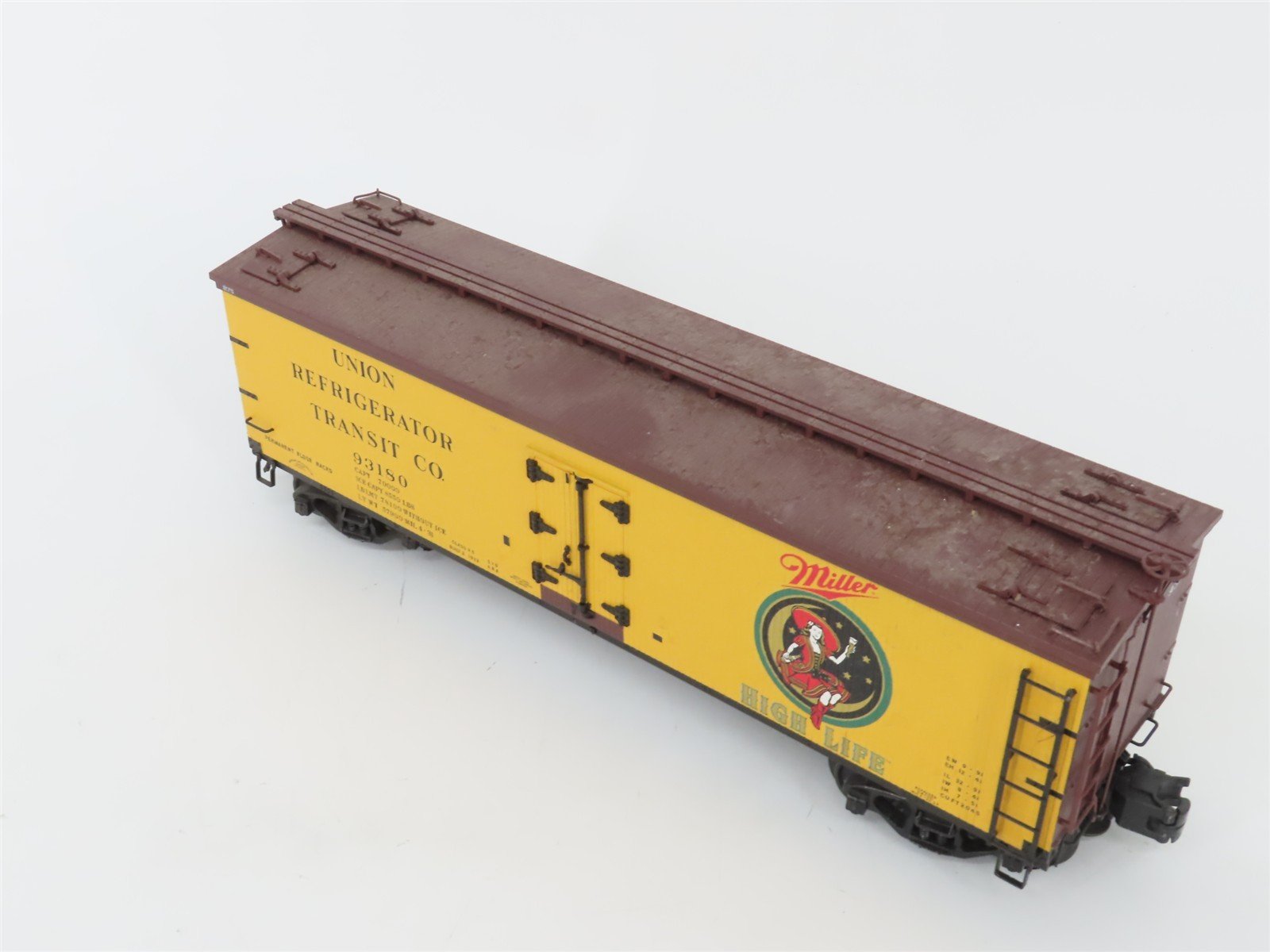 O Gauge 3-Rail Atlas 6724 URTC Miller High Life 40' Woodside Reefer 2-Pack #2
