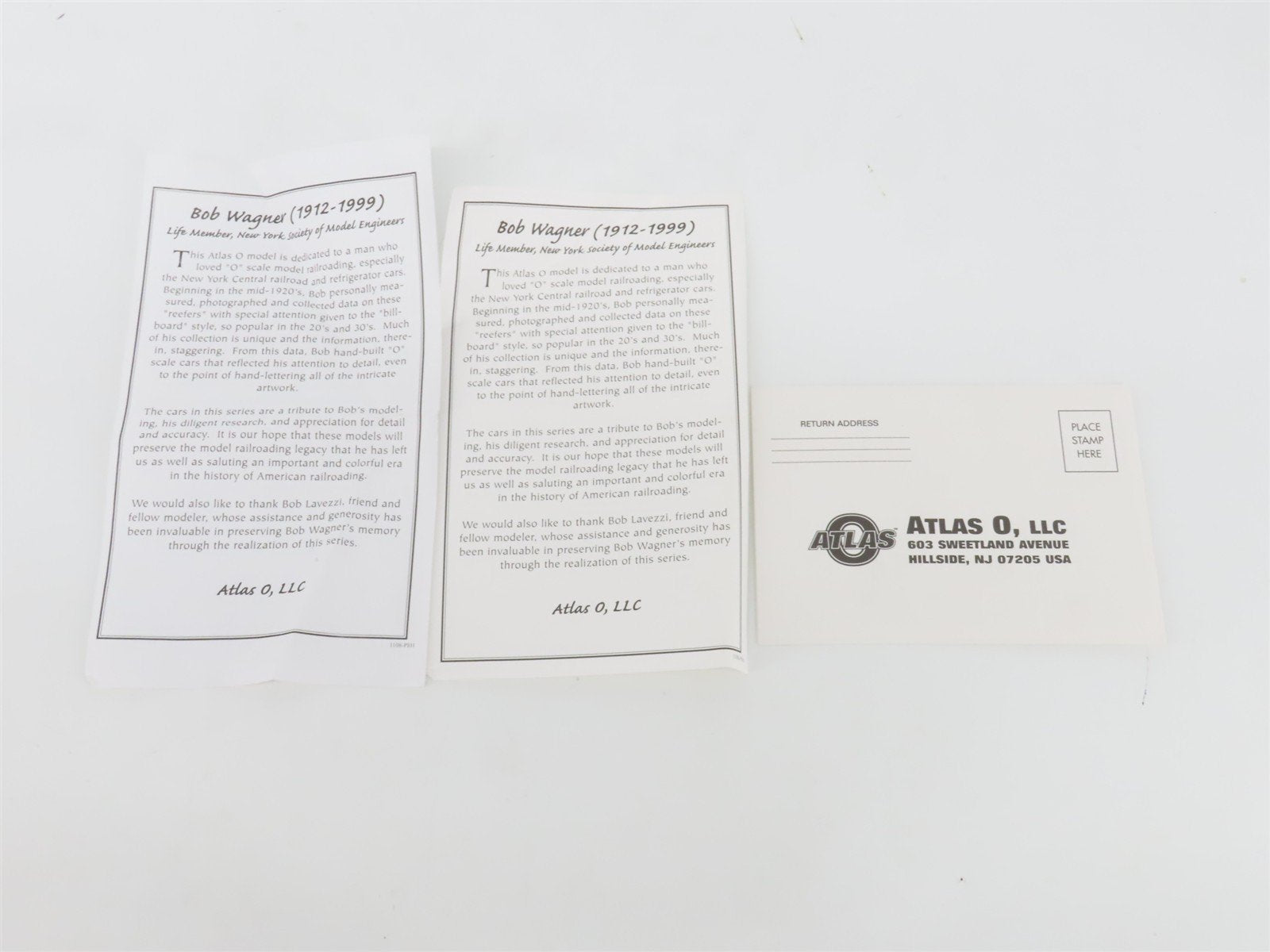 O Gauge 3-Rail Atlas 6724 URTC Miller High Life 40' Woodside Reefer 2-Pack #2