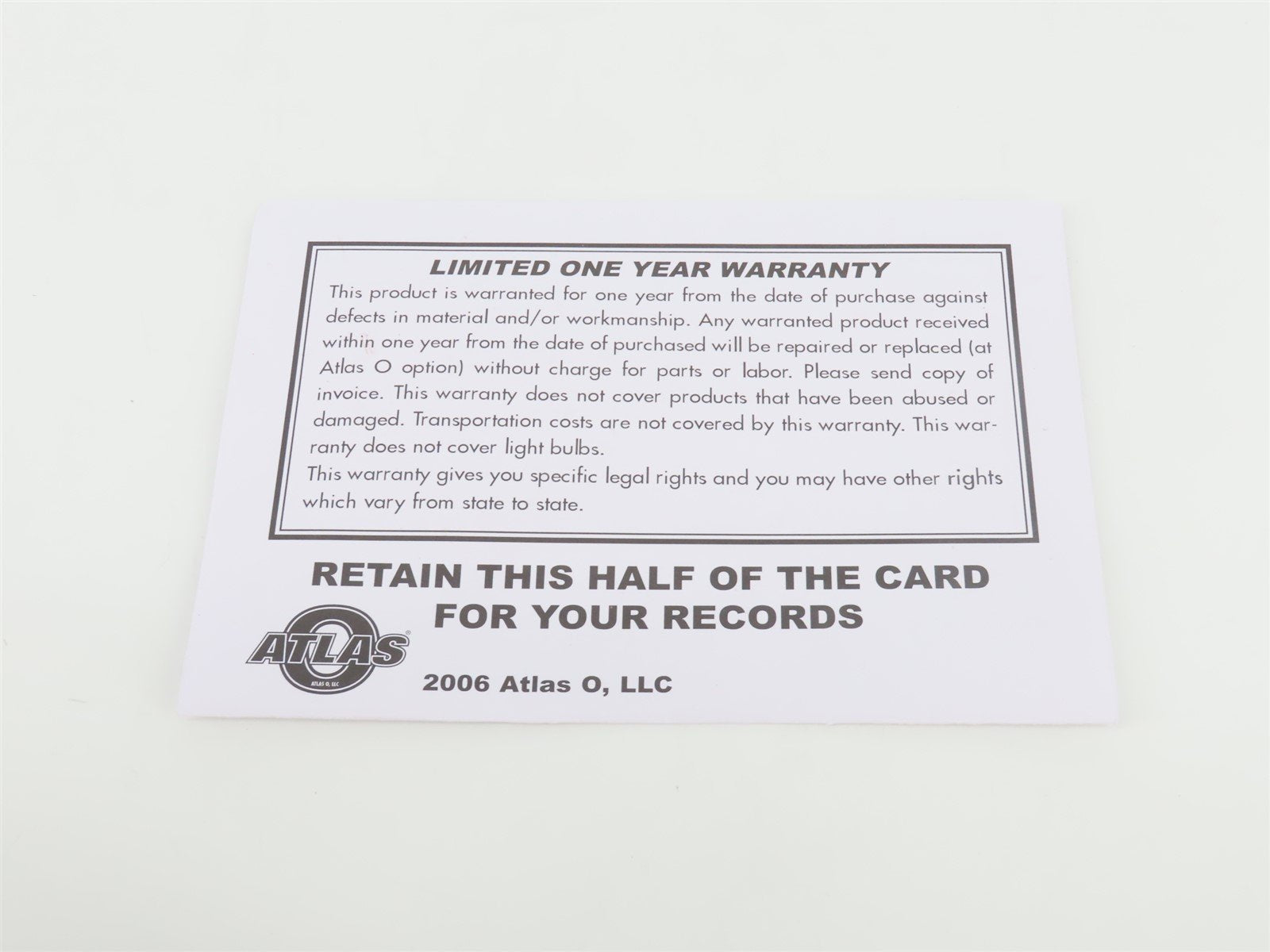 O Gauge 3-Rail Atlas 3001904-2 C&O Chesapeake & Ohio 